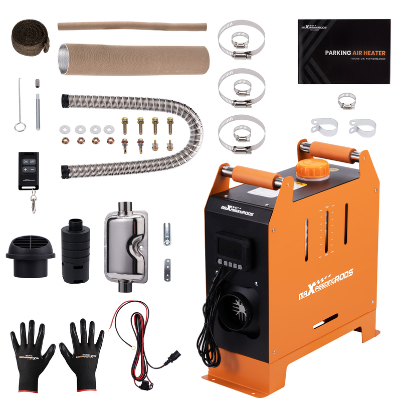 LCD Bluetooth Air Diesel Heater Parking 5KW for Truck RV SUV Bus Van APP control