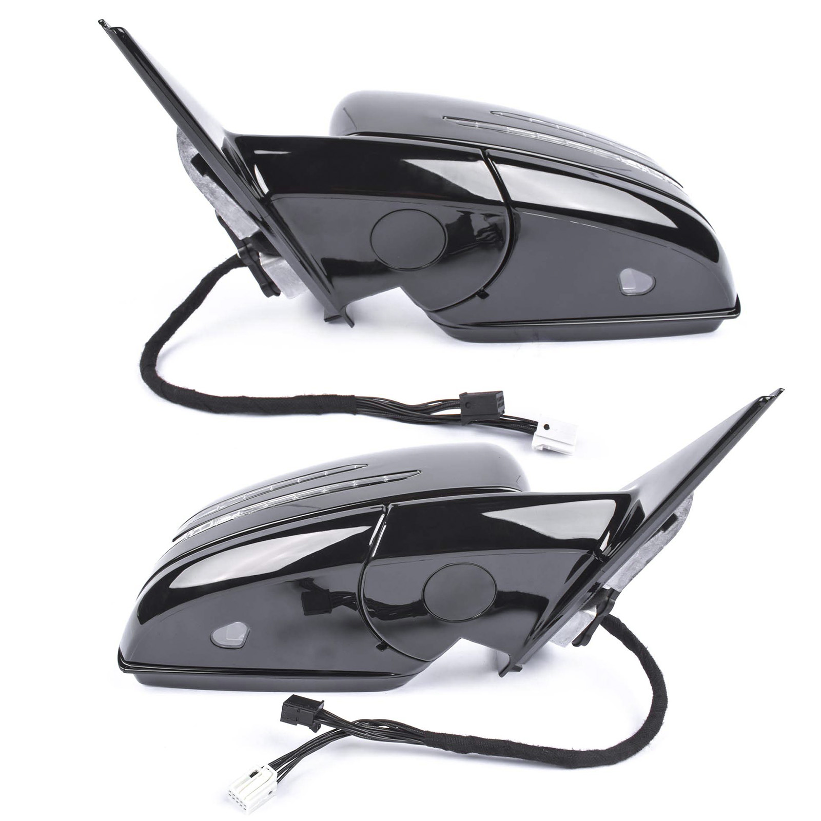 Pair Rear View Mirrors Left & Right for Mercedes-Benz E250 E550 E400 E63 AMG E350 2010-2016 2128102076 2128101976