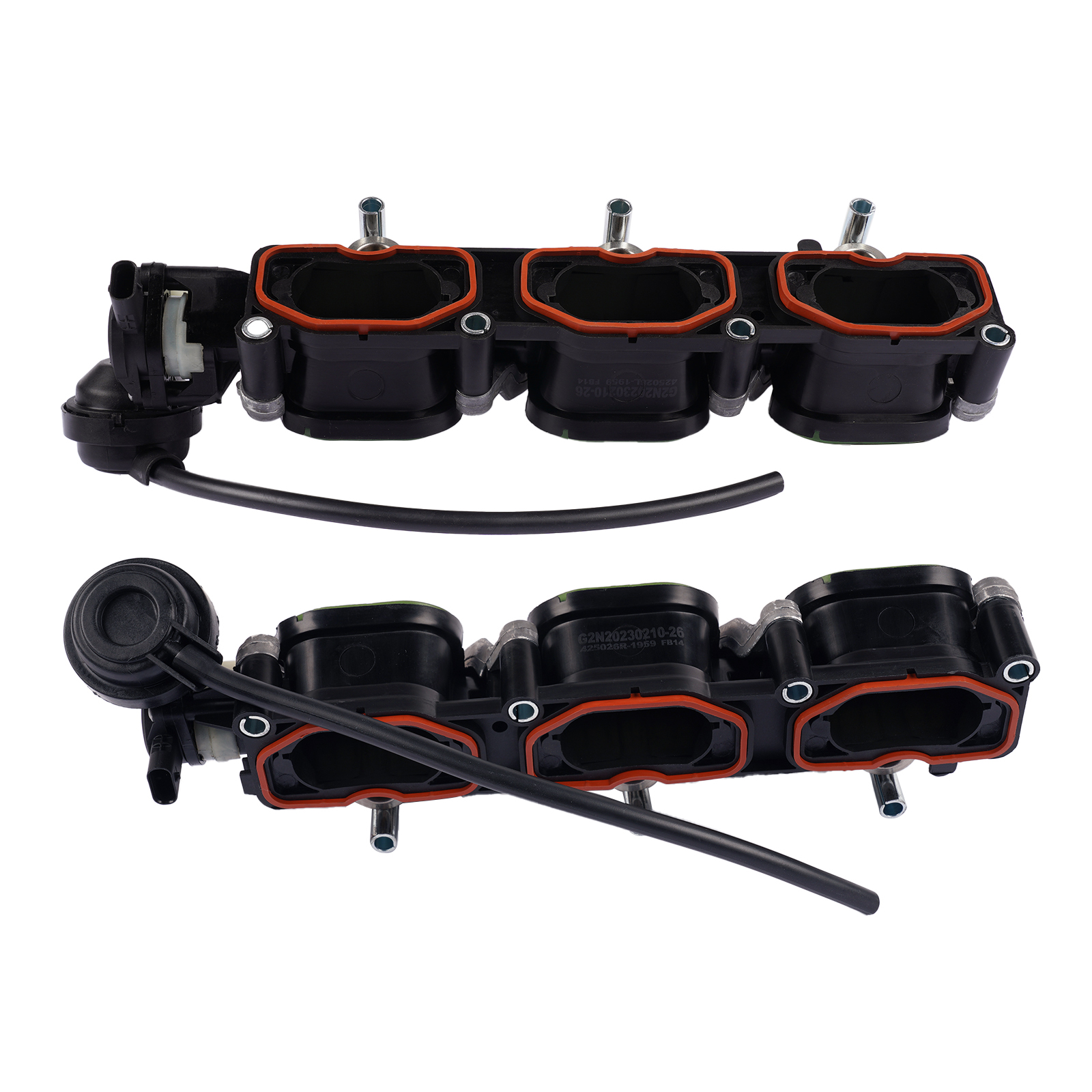 2X Left Right Intake Manifolds for Audi S4 S5 A6 A7 Q5 Q7 V6 3.0L 2010-2016 06E133110AB 06E133109