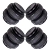4 Pieces Heavy Duty 2500lb 1/2"NPT Double Bellow Air Suspension Bag Air Spring bags