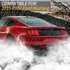 LED Tail Lights Assembly Compatible with 2015-2020 Ford Mustang Full LED Red Lens Left Driver side