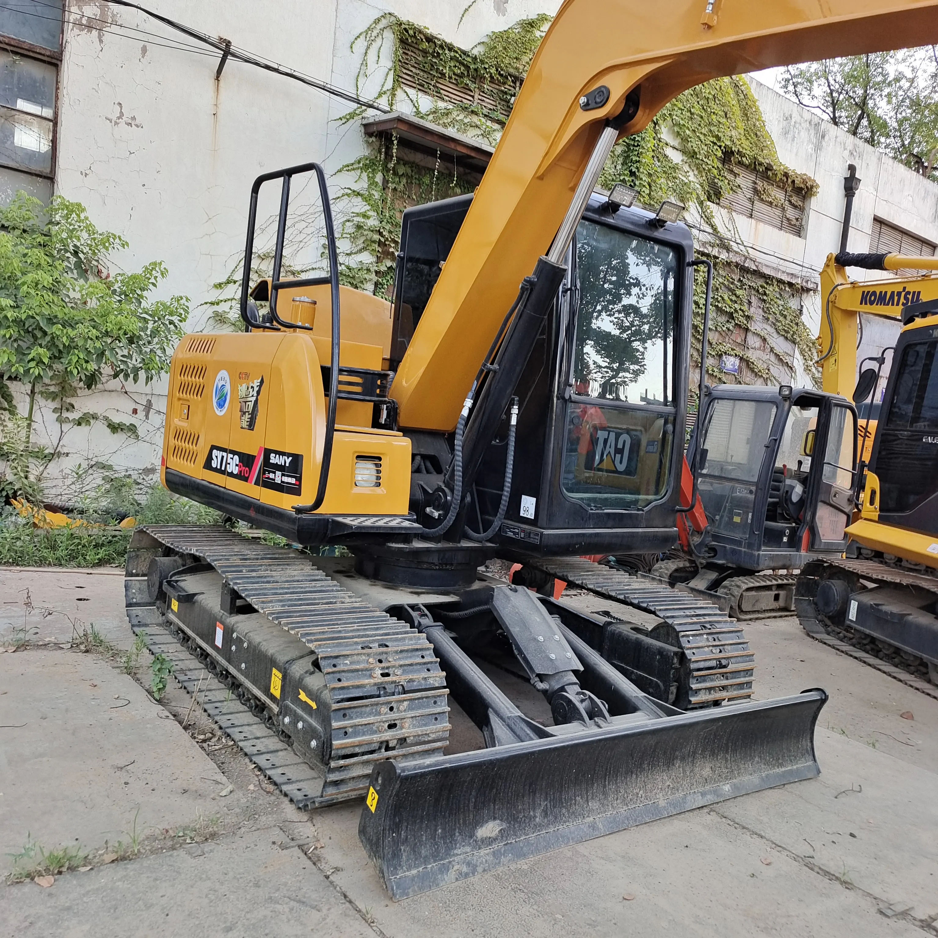 SANY 75 2021Year Used SANY SY75C Excavator 7ton Used Second Hand Excavator SANY SY60C/75C/95C/135C/215C Good Condition