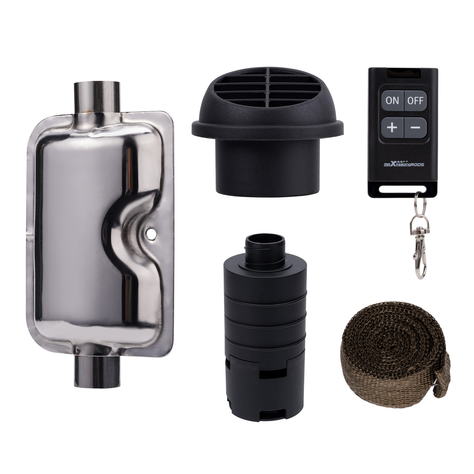 LCD Bluetooth Air Diesel Heater Parking 5KW for Truck RV SUV Bus Van APP control