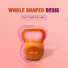Kettlebell Sets, Strength Training Kettlebells Weight Set for Women, Vinyl Coated Kettle Bell for Home Gym Workout Weight Lifting Equipment, Comfortable Grip Wide Handle Weights 5lbs