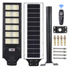 LED Solar Street Light Motion Sensor Dusk to Dawn Outdoor Road Lamp