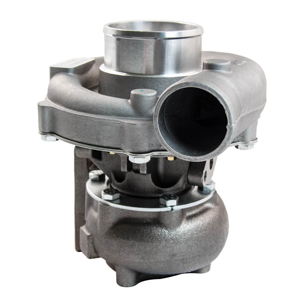 63 A/R STAGE III T04E T3 T4 44 TRIM COMPRESSOR TURBO TURBOCHARGER 5-BOLT+ Turbo Oil Feed + Drain Return Line Hose Kit