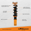 Coilovers Kit for Ford Mustang 4th Gen. 1994-2004 Suspension Coil Spring Kit 56905886