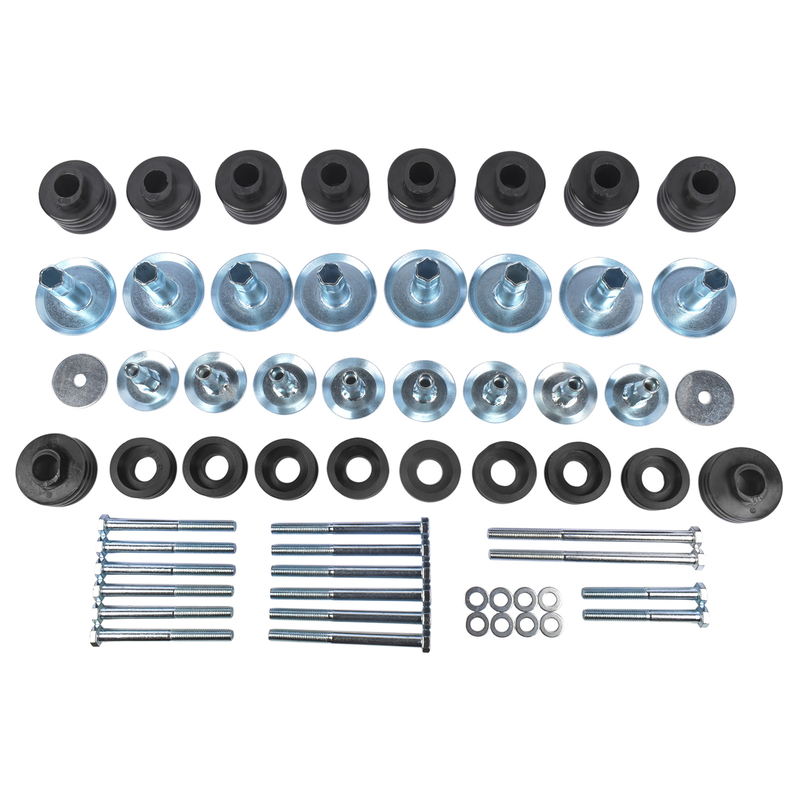 Body Cab Mount Bushings Kit for 1999-2007 Ford F-250 F-350 Super Duty KF04058BK