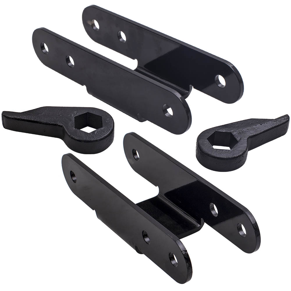 Lift Kit 1-3'' Torsion Keys Rear Shackles for GMC S15 for Chevy S10 Blazer 1982-2004 & for GMC S15 1982 - 1990 4WD