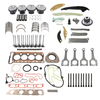 For 2.0 T Audi VW A4 Jetta CCTA CAE CCZ Pistons 23mm Engine Overhaul Rebuild Kit 06H107561L 06H107591L