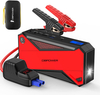 DBPOWER Car Jump Starter, 1600A Peak 17200mAh Portable Power Pack for Up to 7.2L Gas and 5.5L Diesel Engines, 12V Auto Battery Booster with LCD Display, Compass, LED Light and Type-C Port
