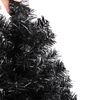 6ft 1600 Branches PVC Christmas Tree Black--Substitution Code: 36564136
