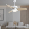 Light Pro 52 In. LED Indoor White Smart Ceiling Fan with Remote Control [Unable To Ship on Weekends, Please Note That]