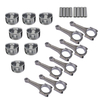 Pistons Connecting Rods Kit For 03-08 Chrysler 300 Dodge Charger Jeep Ram 5.7L 5086002AA 5086002AB 5086010AB 5086011AB 53021538AD 53021539AD