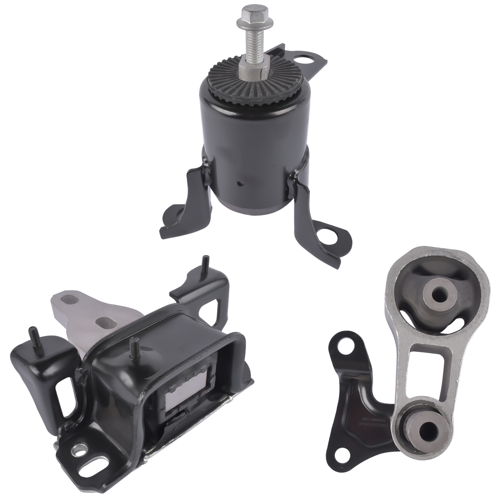 Engine Motor & Trans Mount Kit for Ford Fiesta 1.6L L4 Manual Trans 2011-2017