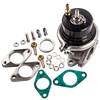 Universal External Wastegate Spring 38mm Turbo Manifold Exhaust Kit 8Psi 2 Bolts