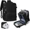 Large Travel Backpack for Women Men Carry on Backpacks Waterproof Flight Approved Personal Item Bags Luggage Backpacks Fit for 17 Inch Laptop Business Work