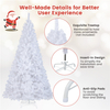 8 Feet White Christmas Tree