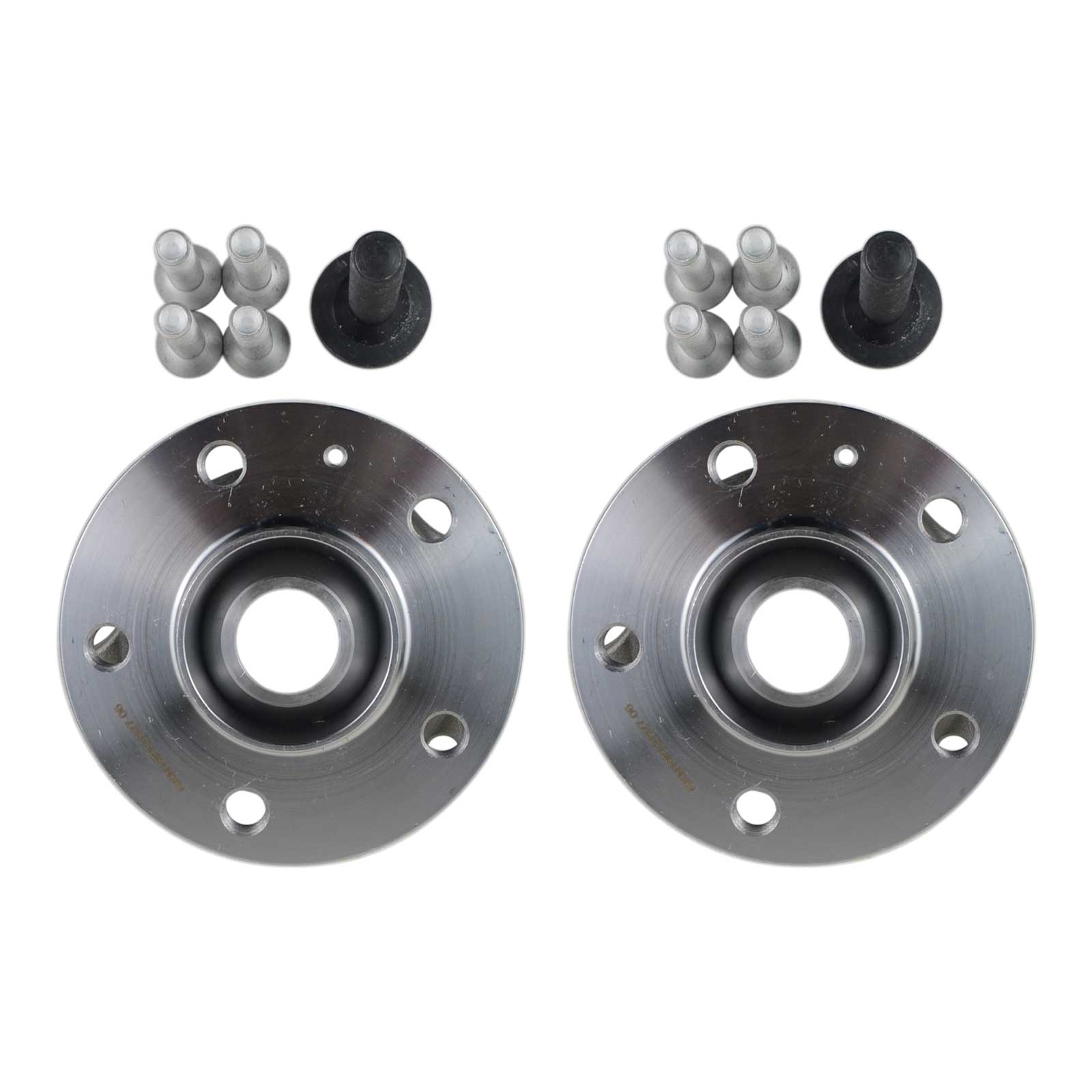 2x Front Wheel Hub+Bearing For Audi A4 A6 A8 Q5 S6 S7 B8 4G 2007-2018 4H0498625