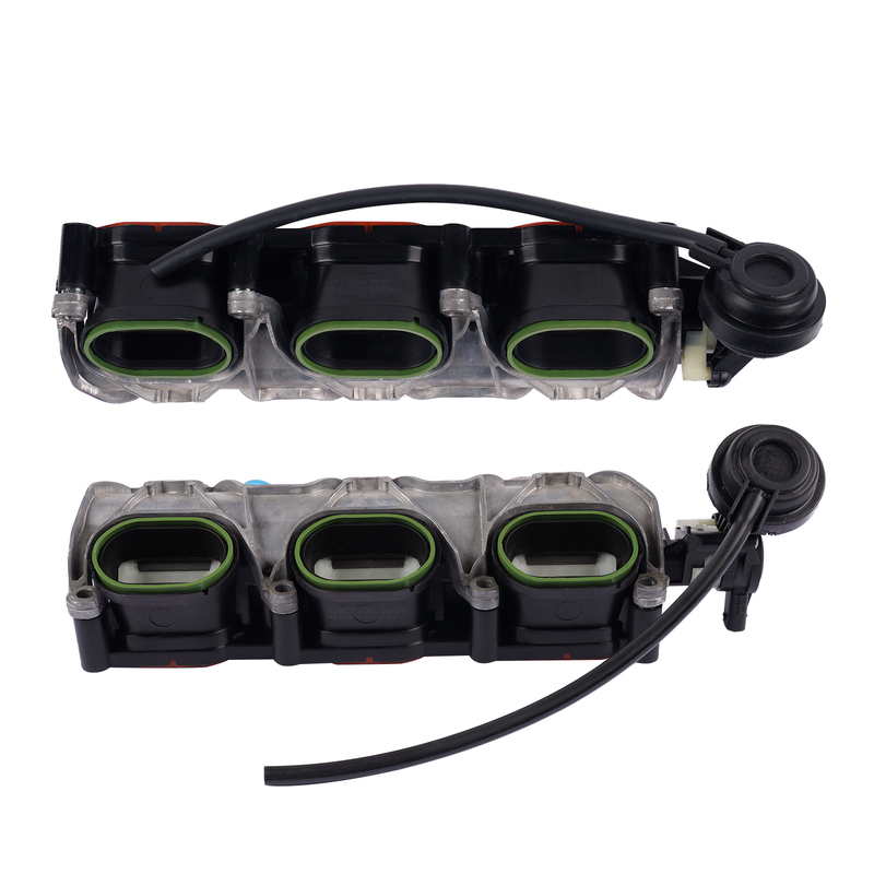 2X Left Right Intake Manifolds for Audi S4 S5 A6 A7 Q5 Q7 V6 3.0L 2010-2016 06E133110AB 06E133109