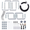 Rear Air Spring Leveling Kit for Ford F250 F350 4WD RWD Super Duty Pickup 1999-2004 2005-2007 Load Leveling Air Bags