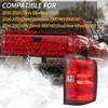 Halogen Tail light Assembly Fit for 2016-2018 Chevy Silverado 1500, 2016-2019 Chevy Silverado 2500HD/3500HD GMC Sierra 3500HD (Dual Rear Wheel Only), Included Harness (Right Passenger Side)