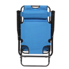 RHC-202 Portable Dual Purposes Extendable Folding Reclining Chair Blue