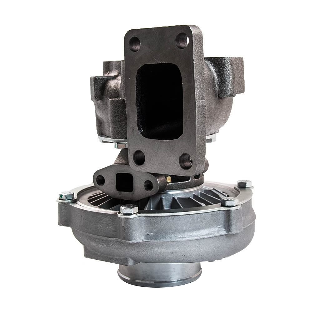 63 A/R STAGE III T04E T3 T4 44 TRIM COMPRESSOR TURBO TURBOCHARGER 5-BOLT+ Turbo Oil Feed + Drain Return Line Hose Kit