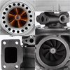 68806234 Billet GT3582 GT35 Universal Turbo Charger Turbine 4 Bolts A/R 0.7 0.63 600HP+
