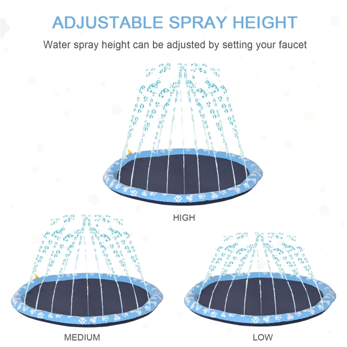 170CM Pet Splash Sprinkler Pad