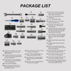 266 Pcs Tool Set, Home Repair Hand Tool Box with Lock, Household Tool Kit with Storage Box for Companies,Schools, Garages