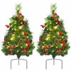 2 PCS 29 Inch Christmas Trees