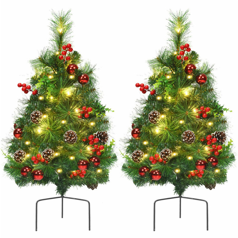 2 PCS 29 Inch Christmas Trees