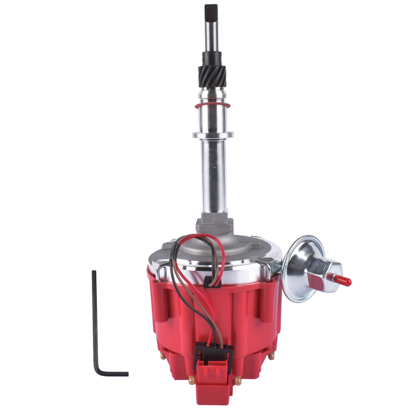 Ignition Distributor for AMC Jeep Straight 6 232 3.8L 242 4.0L 6 Cyl, 65K Coil
