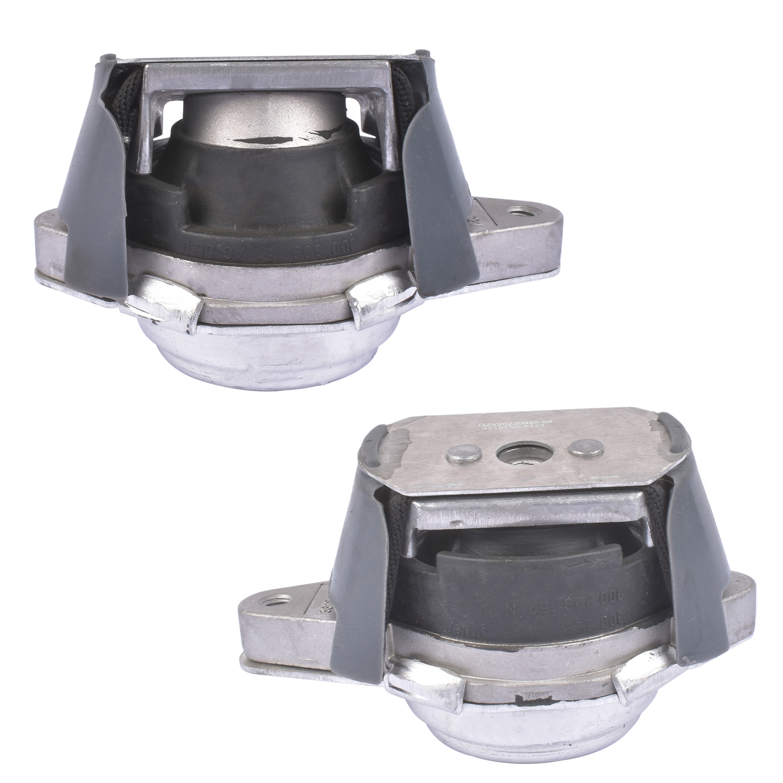 2x Engine Transmission Mounts for 04-18 Bentley Continental Gt Gtc & Flying Spur