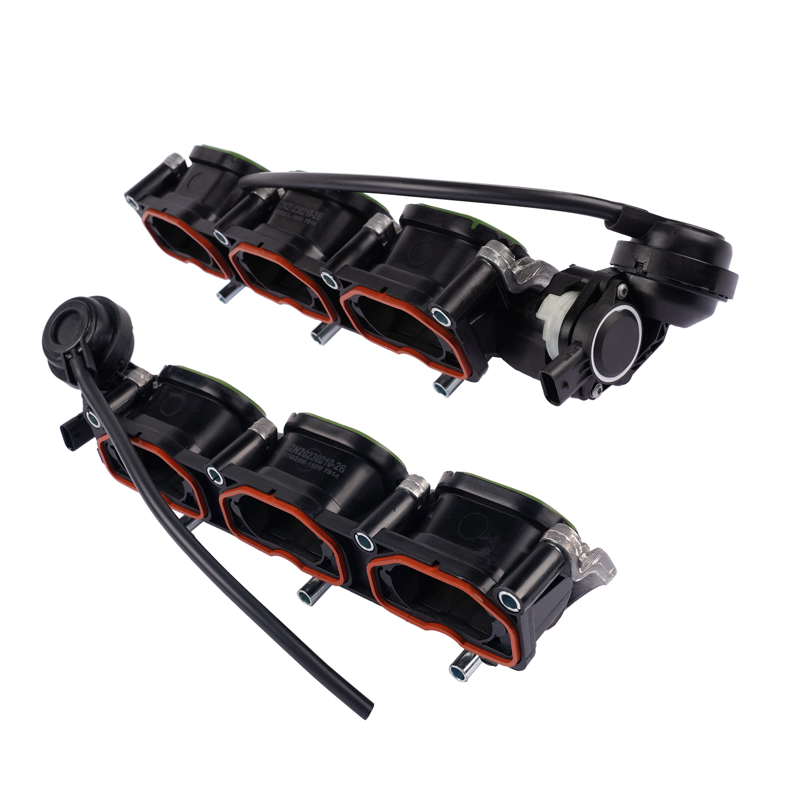 2X Left Right Intake Manifolds for Audi S4 S5 A6 A7 Q5 Q7 V6 3.0L 2010-2016 06E133110AB 06E133109