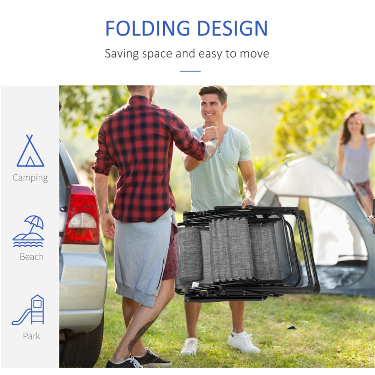 Folding Lounge Chairs / Beach Chair