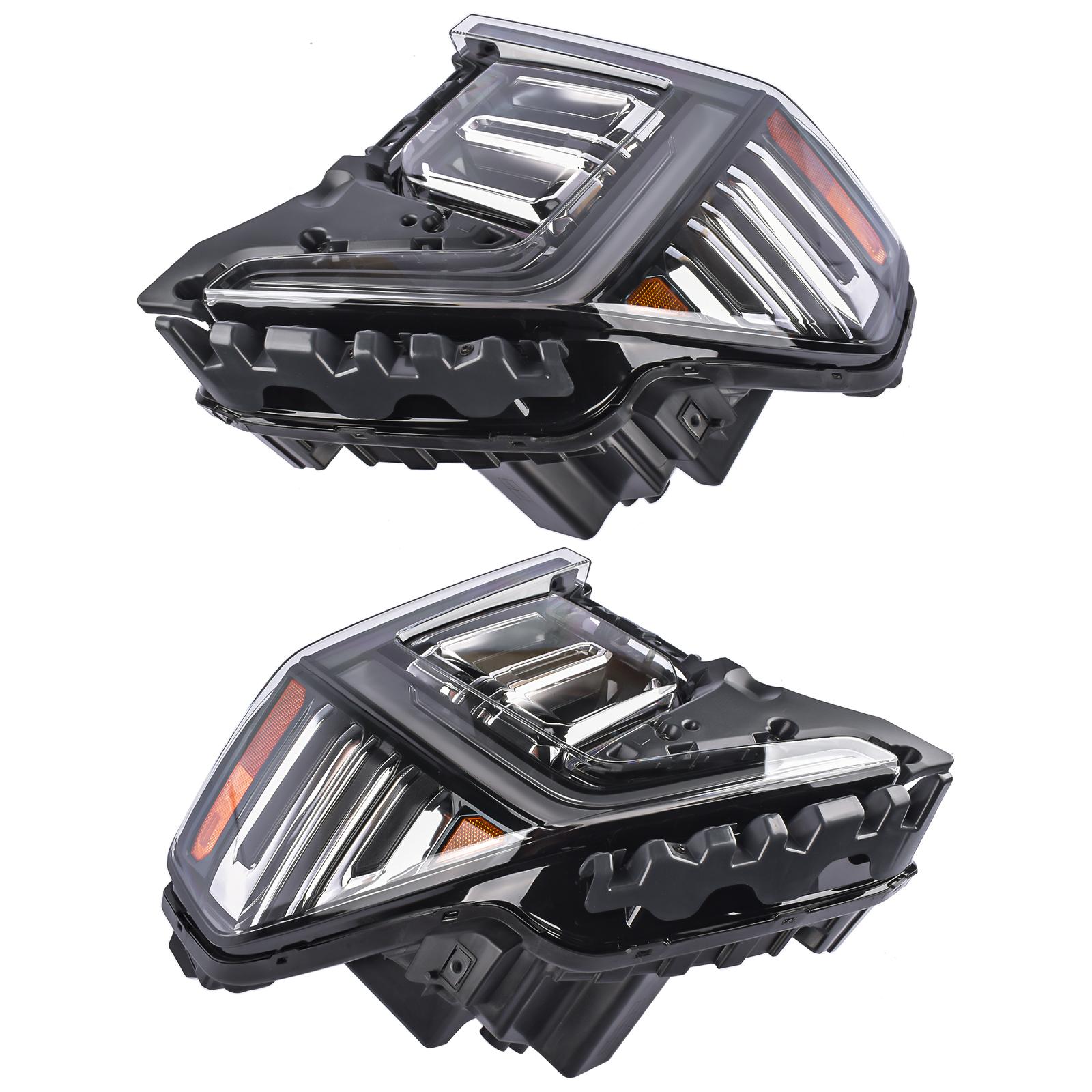 2Pcs LED Headlamp LH & RH for GMC Sierra 1500 Denali, Denali Ultimate, SLT 2022-2024 85604120, 85604119
