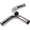 2.5 Inch Universal Aluminum Intercooler Turbo Piping Kit Hose + Silicone+Clamp