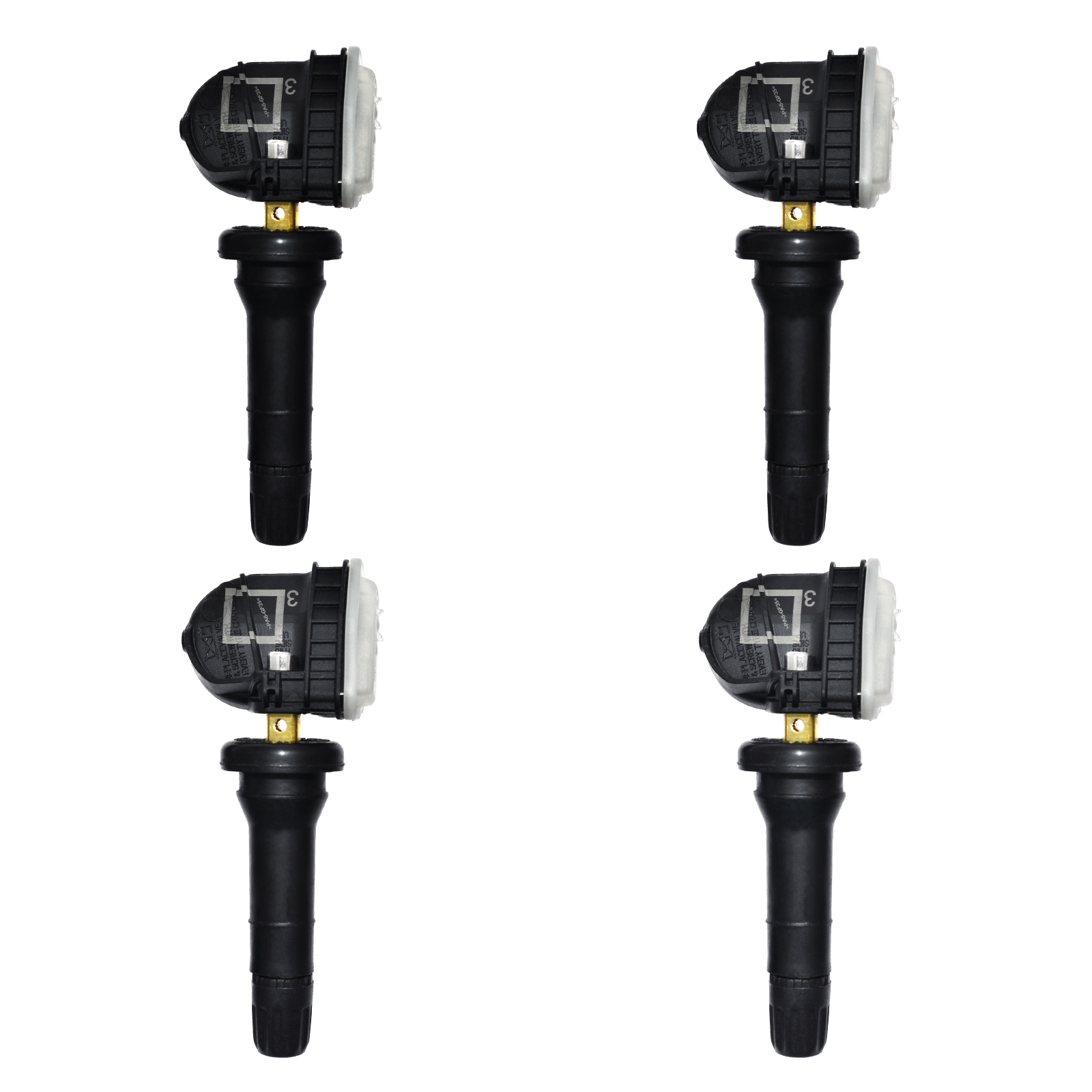 4Pcs TPMS Tire Pressure Monitoring System for Buick Cadilliac Chevrolet 13598771 13598772
