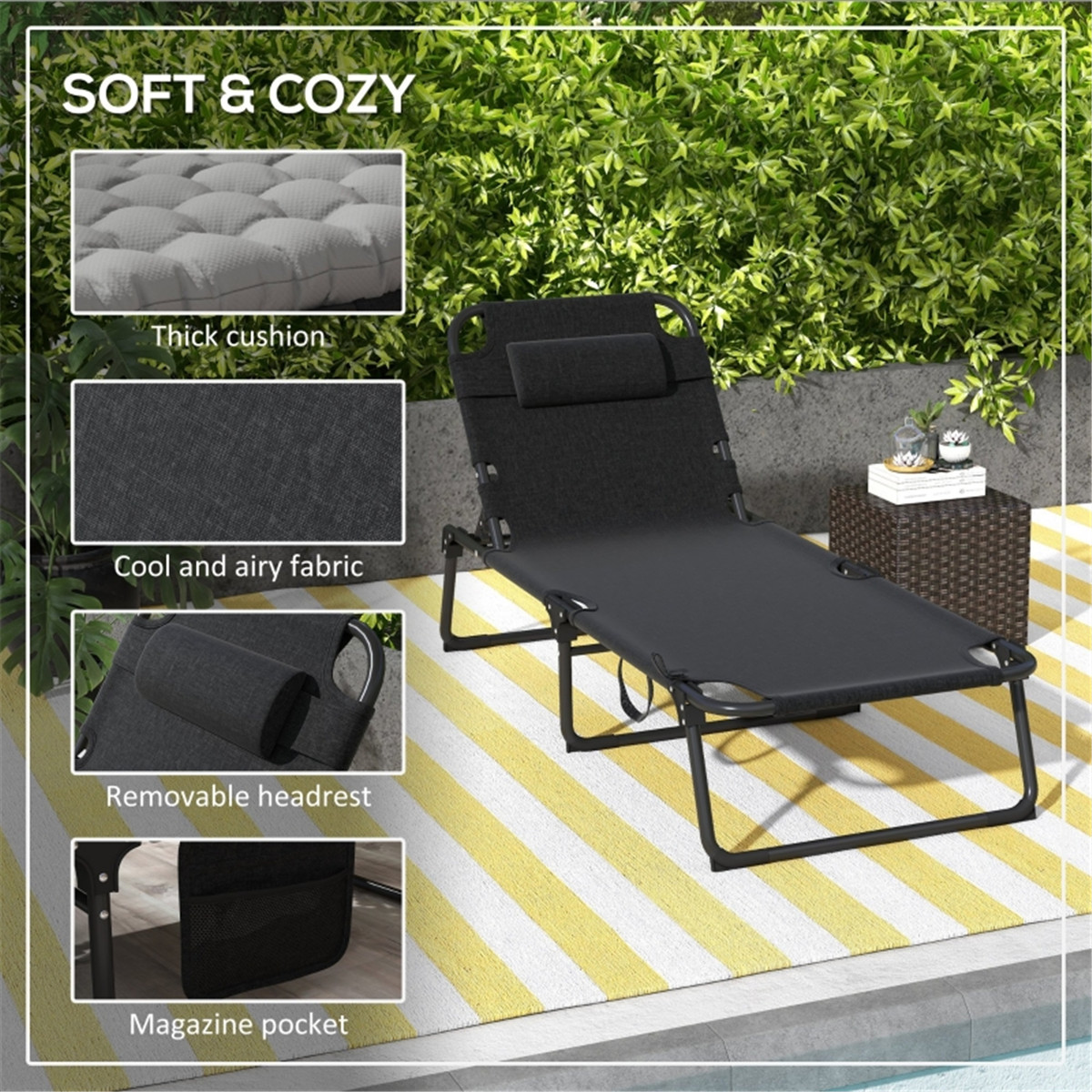 Folding Lounge Chairs / Beach Chair