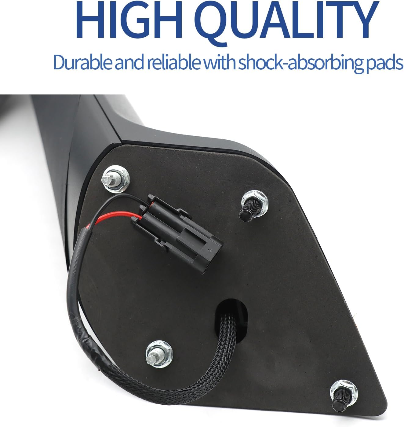 Aostirmotor Pair Black Hood Mirrors Fit for New Freightliner Cascadia 2018-2022, Hood Mirrors Assembly with Heater Driver & Passenger Side