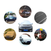 Half Car Cover Top Roof Sun UV/Rain Protection Waterproof Outdoor Universal 190T