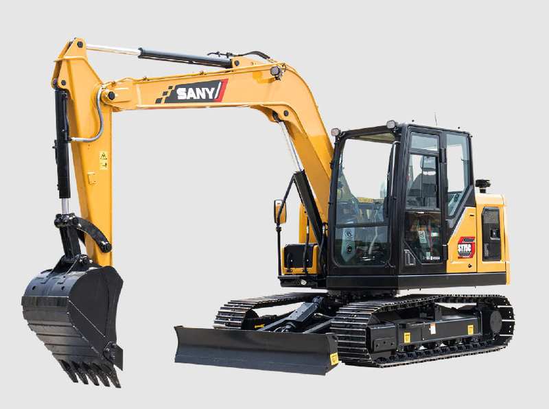 SANY 75 2021Year Used SANY SY75C Excavator 7ton Used Second Hand Excavator SANY SY60C/75C/95C/135C/215C Good Condition