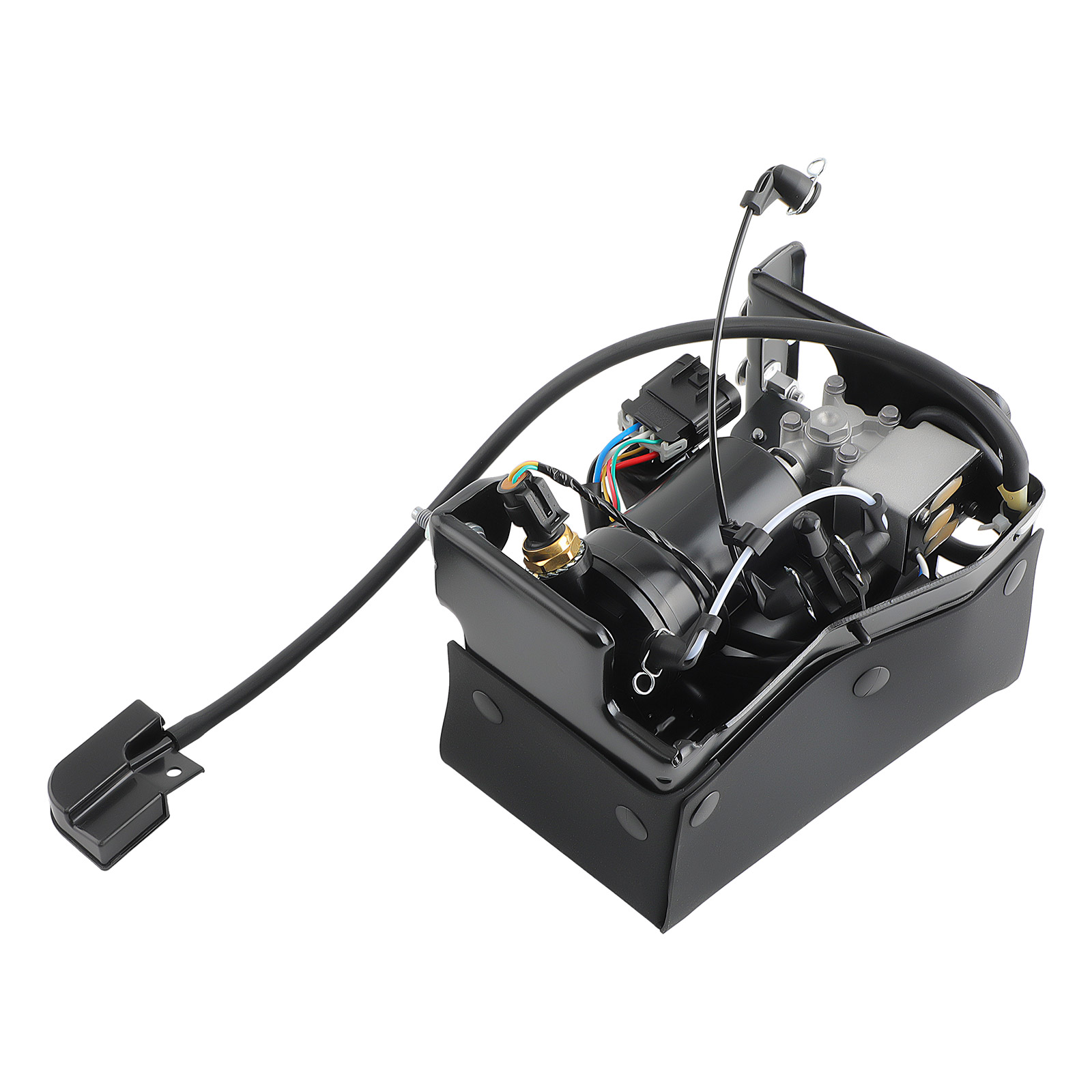 Air Suspension Compressor Pump For Chevrolet Avalanche Cadillac Escalade GMC Yukon XL 2002-2016