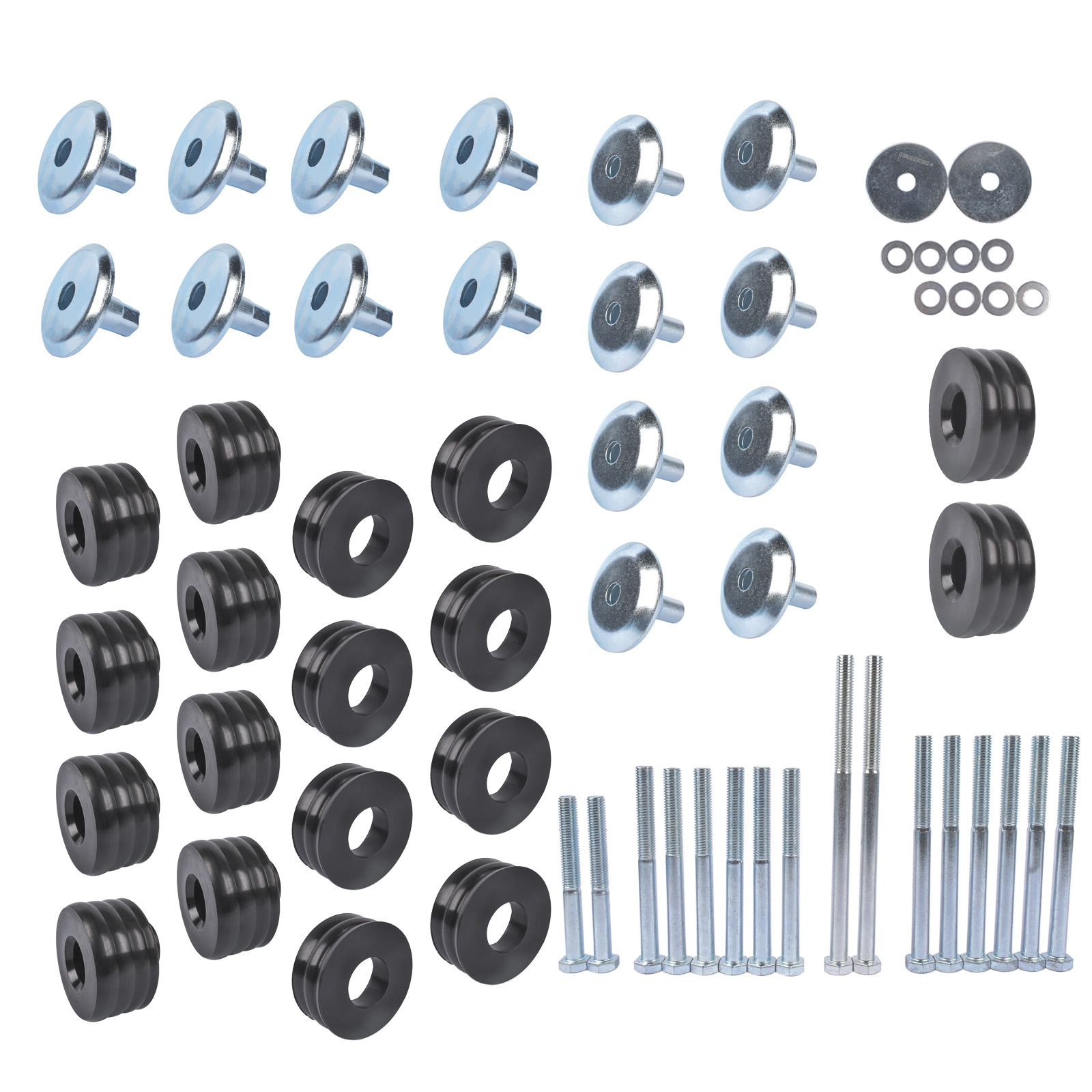 Body Cab Mount Bushings Kit for 1999-2007 Ford F-250 F-350 Super Duty KF04058BK