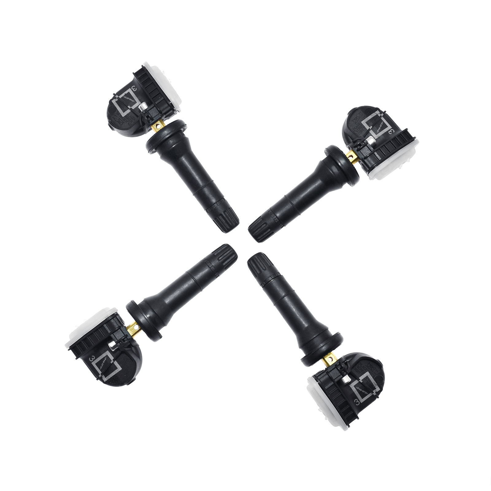 4Pcs TPMS Tire Pressure Monitoring System for Buick Cadilliac Chevrolet 13598771 13598772