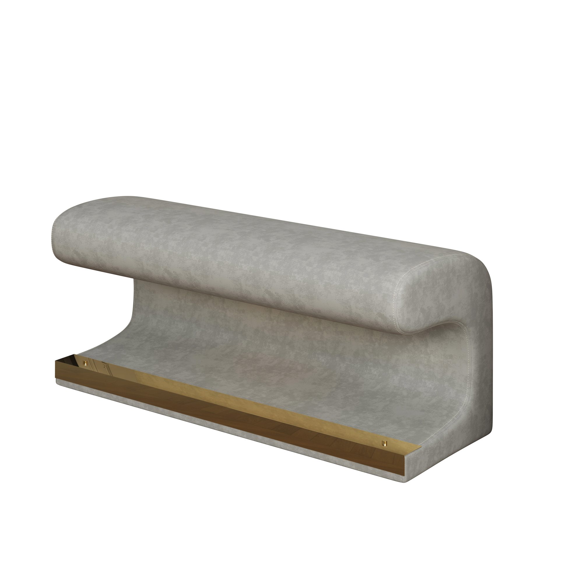 Entryway Bench Leather Upholstered Ottoman with LED Sensor Light for Living Room ,bedroom,end of Bed