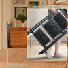 Portable Folding 3 Step Ladder Compact Heavy Duty Anti-Slip Mat Stool Black