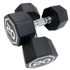 APOLLO IR3920 Premium Octagonal Dumbbell, Large Numbers, Hard Chrome Plated Handle Dumbbells To Assist with Push-Ups, 20 Lbs Set of 2